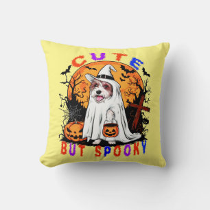 Coussin Halloween Éffrayant Cute Dog Artwork Pour Les Amat