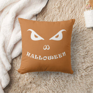 Coussin Halloween éffrayant effrayant visage