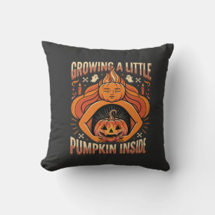 Coussin Halloween Faire Pousser un Petit Citrouille à l'In