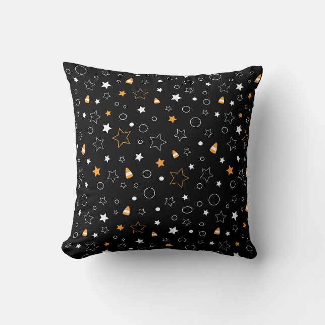 Coussin halloween fun stars motif (Recto)