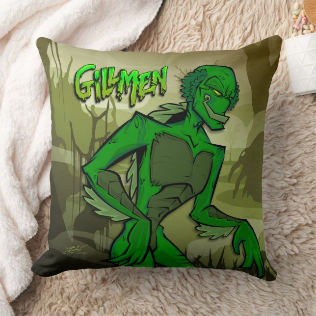 Coussin Halloween - Gillmen (Couverture)