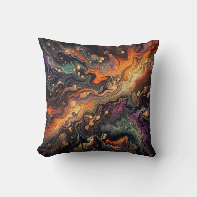 Coussin Halloween inspiré / Creek / Puddle Pour Thailler (Recto)