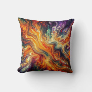 Coussin Halloween inspiré / Fermeture / Cravate-Dye Pour
