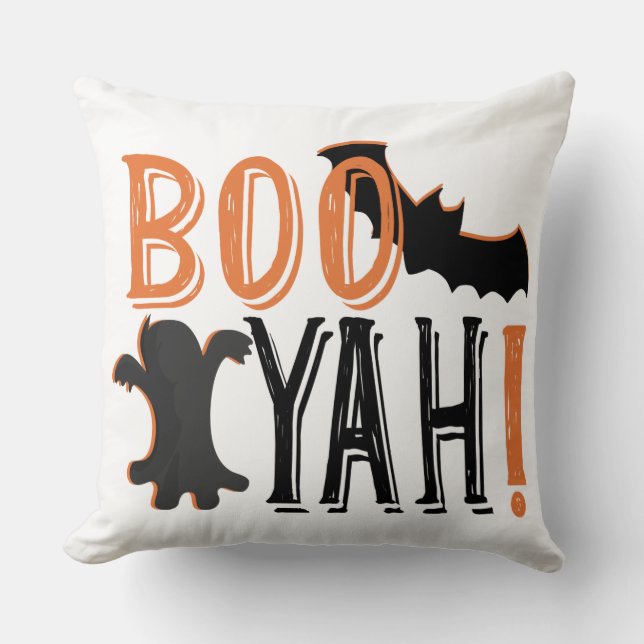 Coussin Halloween mignon booyah (Recto)