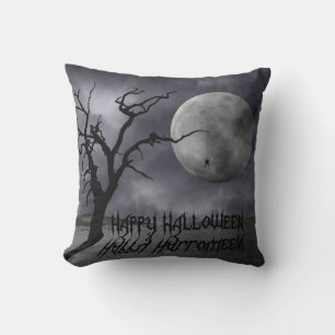 Coussin Halloween paysager éffrayant