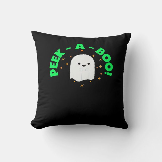 Coussin Halloween - Peekabo (Recto)