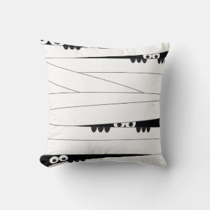Coussin Halloween Peeking maman