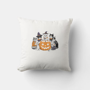 Coussin halloween pour Chat Chiot Mignon Fantôme Squelette
