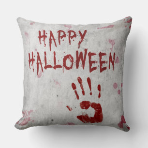 Coussin Halloween sanglante
