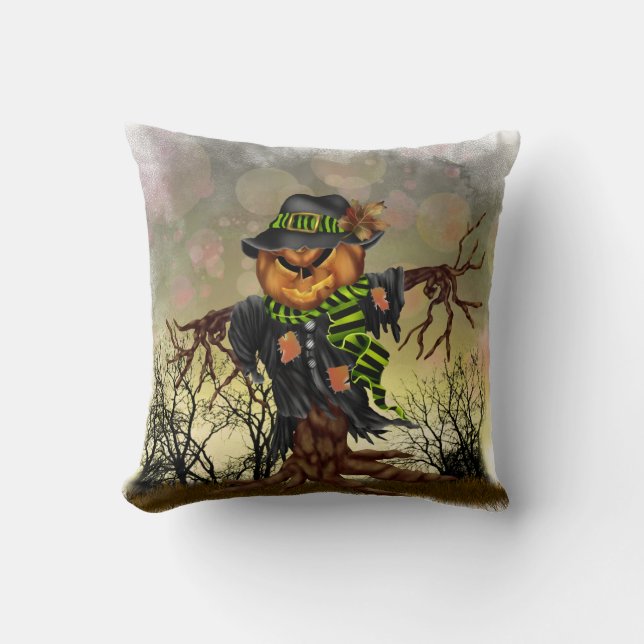Coussin Halloween Scarecrow (Recto)