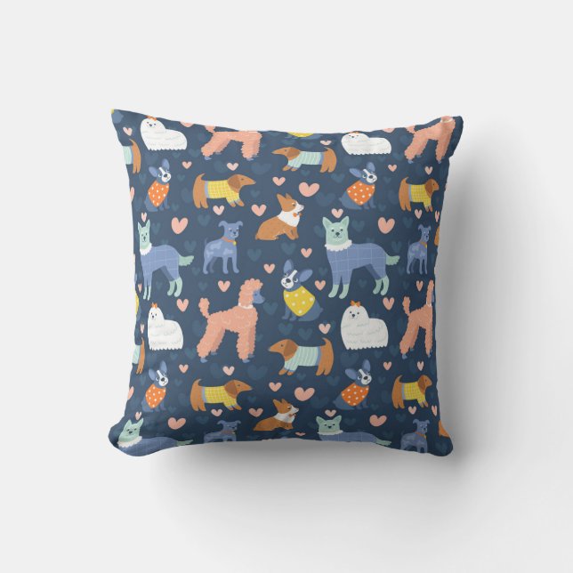 Coussin Halloween Spiders Web : Motif sans couture (Recto)