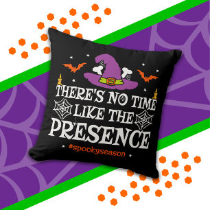 Coussin Halloween Spirit Éffrayant sorcière Casquette Funn