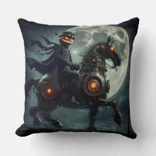 Coussin Halloween Steampunk Cavalier sans tête