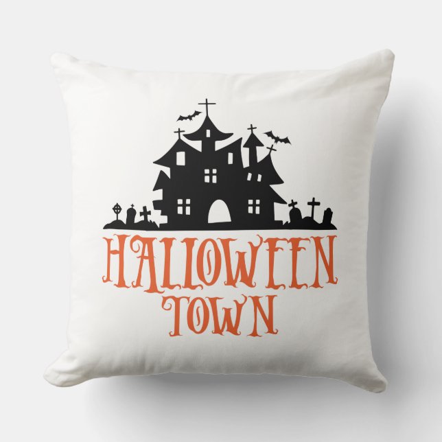 Coussin Halloween Town (Recto)