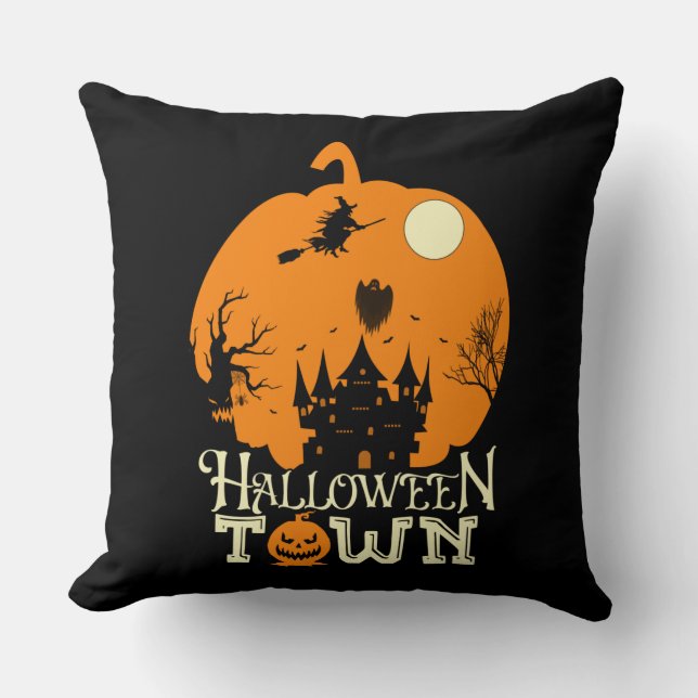 Coussin Halloween Town (Recto)