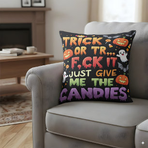 Coussin Halloween Trick ou Treat