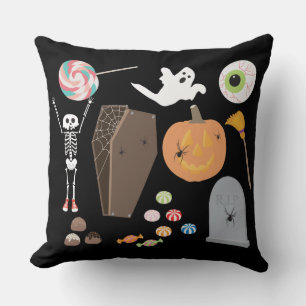 Coussin Halloween Trick ou Treat