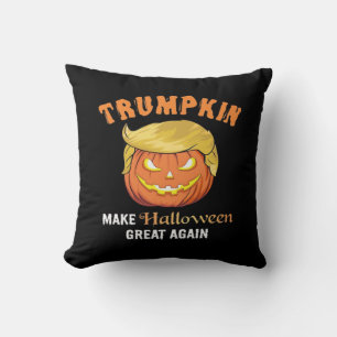 Coussin Halloween Trumpkin - Rendre Halloween grand