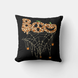 Coussin Halloween Vêtements Spider Web Citrouille d'automn