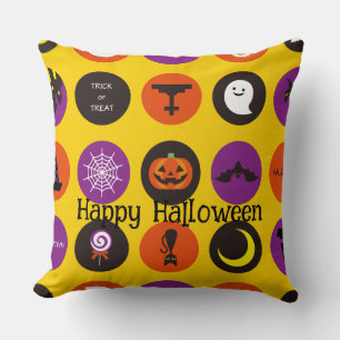 Coussin Halloween Whimsical Whimsical Funny Motif