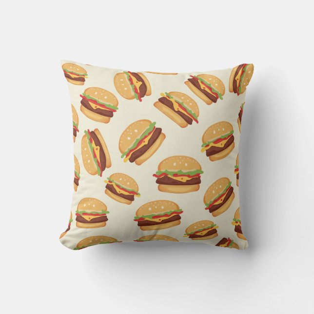 Coussin hamburger (Recto)