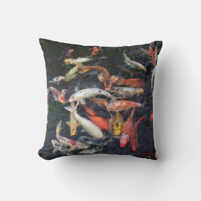 Coussin HAMbWG - Koi (Recto)