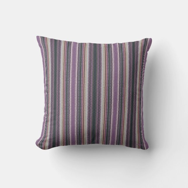 Coussin HAMbyWG - Écouter le point d'aiguille de la lavand (Recto)