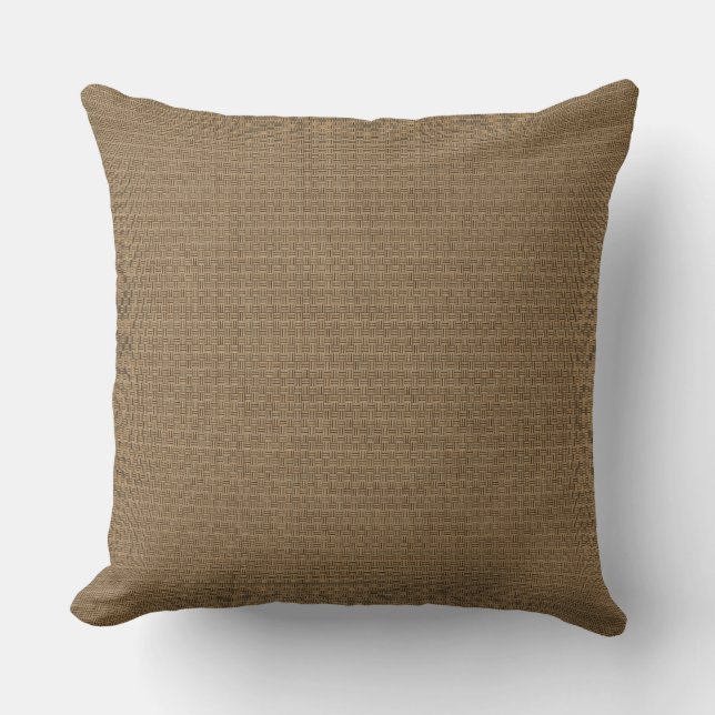 Coussin HAMbyWG - Pilote 20" x 20" - Bungalow (Recto)