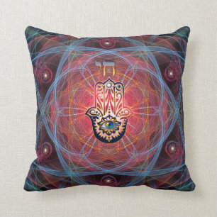 Coussin Hamsa- Chai