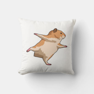 Coussin Hamster au Yoga Stretching Legs
