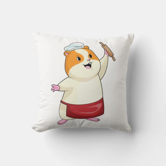 Coussin Hamster comme boulon avec broche à rouleaux (Recto)