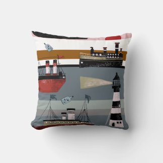 Coussin Hand drawn digital painting cute cartoon pencil gr