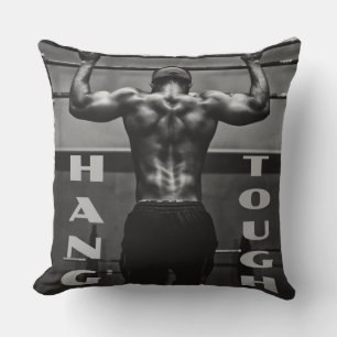 Coussin Hang Tough Muscle Man Entraînement Gym