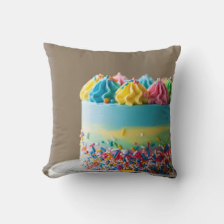 Coussin Happy Birthday cake decoration