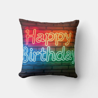 Coussin Happy Birthday decoration