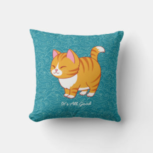 Coussin Happy Cat Personnalisé