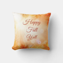 Happy Fall Y’all - Feuilles d'aquarelle saisonnièr