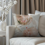 Coussin Happy First Father's Day Photo Collage & Quote<br><div class="desc">Celebrate your first Father's Day in style with a personalized gift that you'll cherish forever. This adorable picture collage coffee pillow is the perfect way to capture your favorite memories with your little one. With four customizable photos, a charming 'Happy First Father's Day' message in a beautiful script font, a...</div>