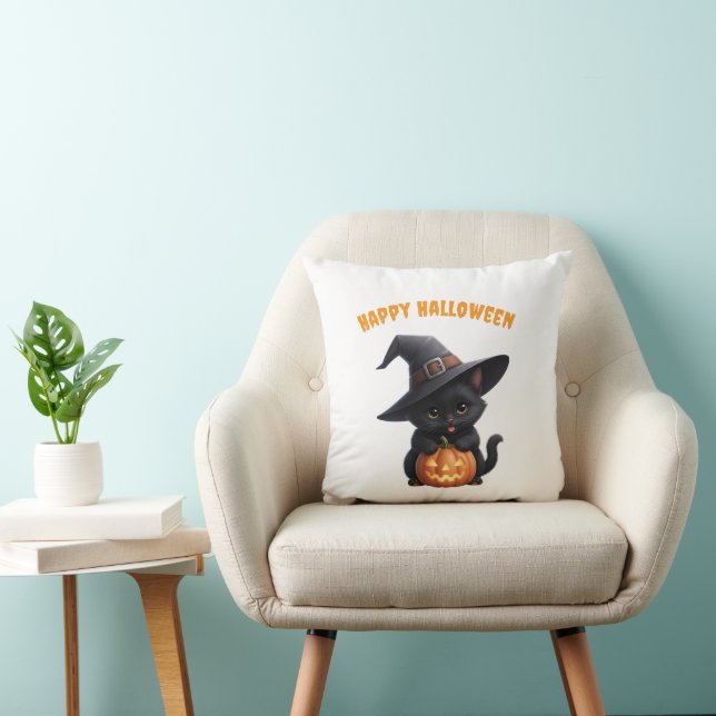 Coussin Happy Halloween (Chaise)