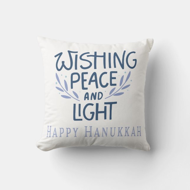 Coussin Happy Hamukkah (Recto)