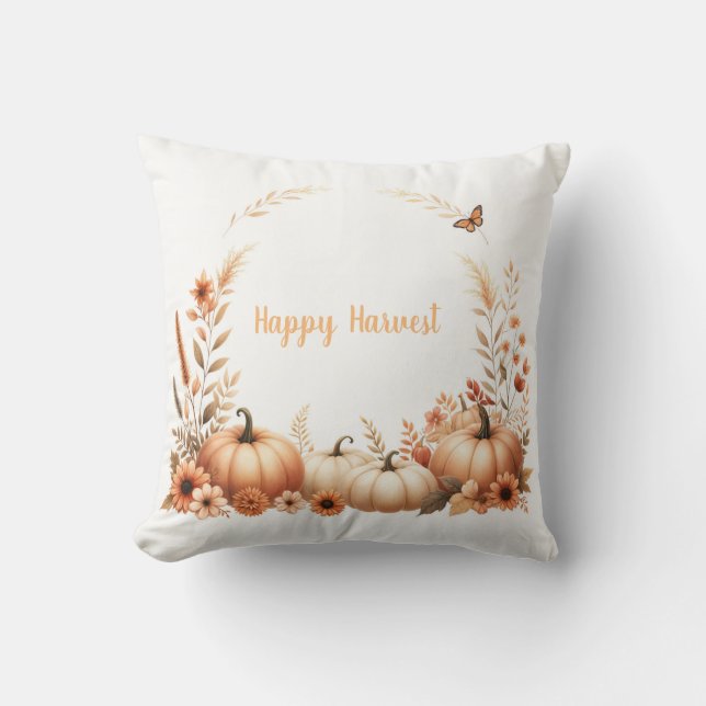Coussin Happy Harvest (Recto)