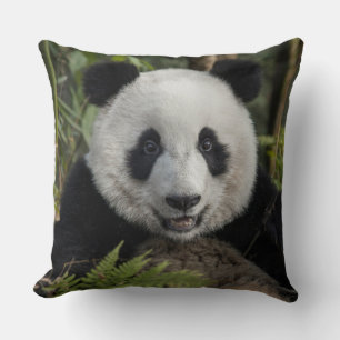 Coussin Happy young panda