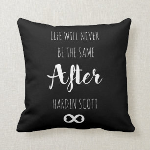 Coussin Hardin Scott - noir et blanc