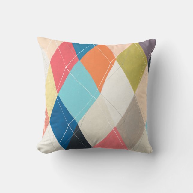 Coussin Harlequin Hopscotch - Motif Jacquard (Recto)