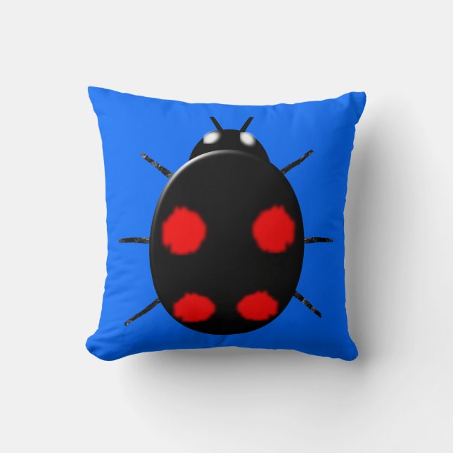 Coussin Harlequin Ladybird (Recto)