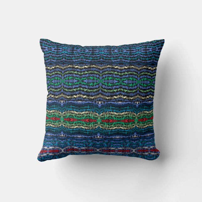 Coussin Harmonie à quatre parties Formes alternées translu (Verso)