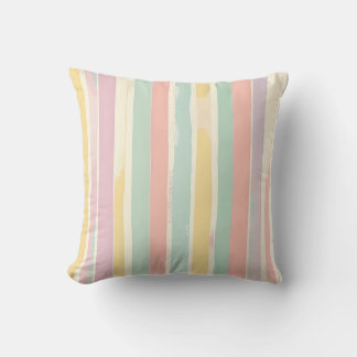 Coussin Harmonie Pastel Stripes
