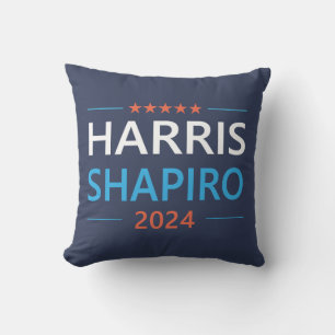 Coussin Harris Shapiro 2024 Kamala Harris Démocrate