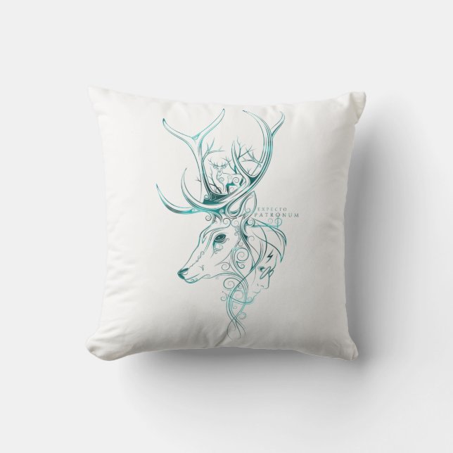 Coussin Harry Potter | Aguamenti EXPECTO PATRONUM™ Stag (Recto)