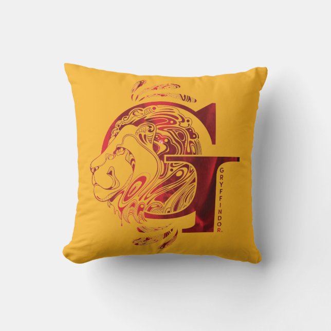 Coussin Harry Potter | Aguamenti GRYFFINDOR™ Graphique (Recto)